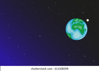 Earth in space