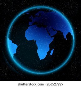 Earth and Space background