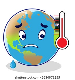 The earth is in a state of global warming