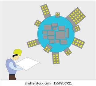 The earth still need engineering for create the building