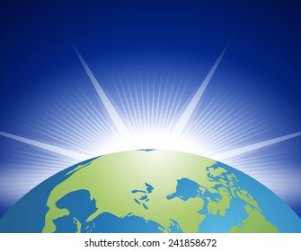 Earth sunrise