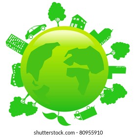 earth - sustainable development concept