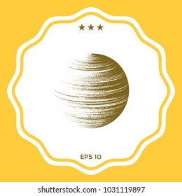 Earth symbol logo