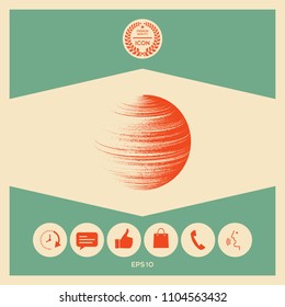 Earth symbol logo