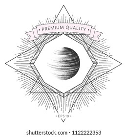 Earth symbol logo