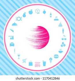 Earth symbol logo