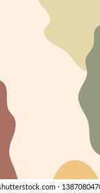 abstrakter Earth-Ton-Druckhintergrund, Vektorgrafik
