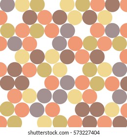Earth Tone Dots