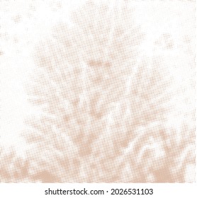 Earth tone nature vector art textures geometric halftone abstract background. Specially  fashionable sublime pattern designed 2 color tones for rug, carpet, scarf, wall poster, template, curtain