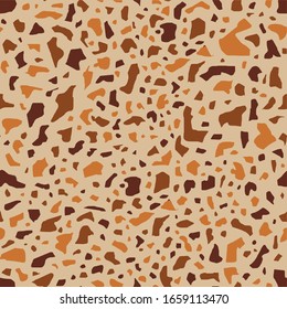 vectorial de superficie de terrazo de tono terrestre