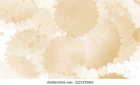 Earth tone watercolor, Minimal Design for text, packaging, vector illustration.