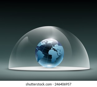 Earth under the dome