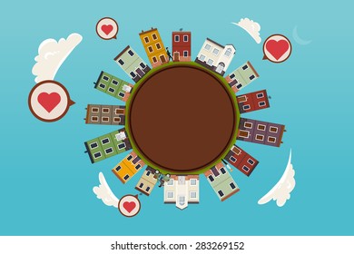 Earth vector