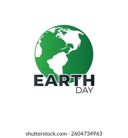 Earth vector in Earth Day isolated on white background, Vector illustration