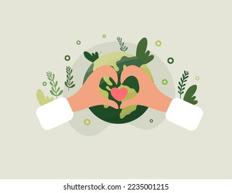 earth vector design for environment ozone and earth day event
