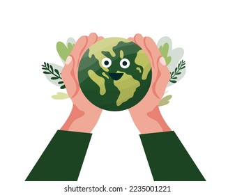 earth vector design for environment ozone and earth day event