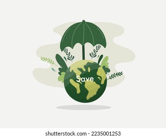 earth vector design for environment ozone and earth day event