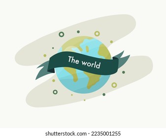 earth vector design for environment ozone and earth day event