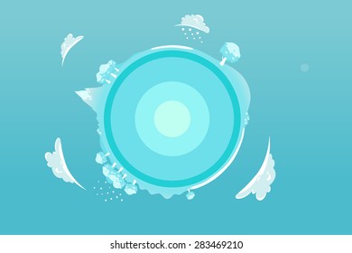Earth vector: Ice 