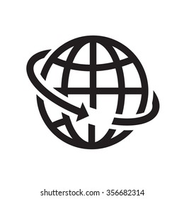 Earth vector icon
