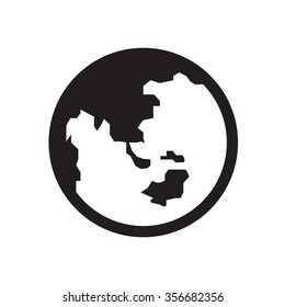 Earth vector icon