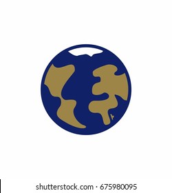 Earth Vector icon