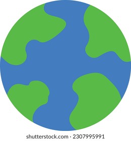 Earth vector icon. Can be used for printing, mobile and web applications.