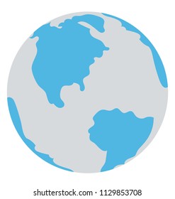 
Earth vector icon. Planet Earth 
