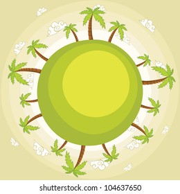 Earth vector illustration