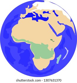Earth vector illustration