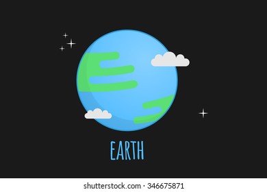 Earth vector illustration