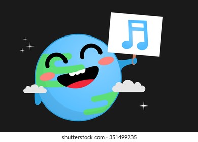 Earth vector illustration