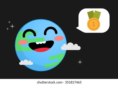 Earth vector illustration