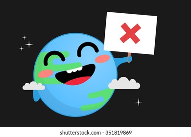 Earth vector illustration