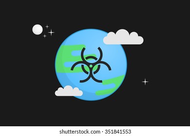 Earth vector illustration