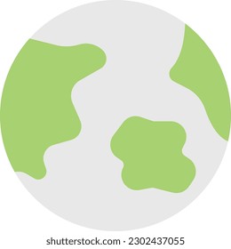 ilustración del vector de la Tierra sobre un fondo transparente. Símbolos de calidad superior. Iconos vectoriales de color de línea para el concepto y el diseño gráfico. 
