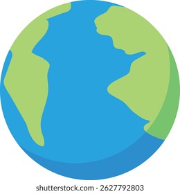 Earth Vector Illustration Use For School Poster 