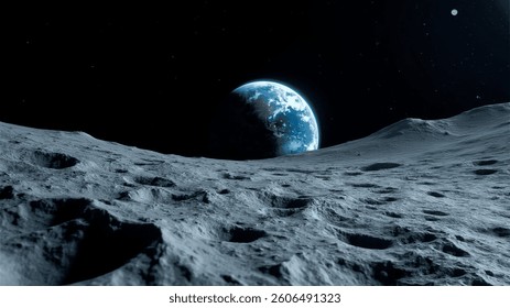 The Earth as Viewed from the Moon