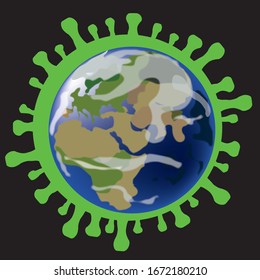 Earth virus attack world pandemic