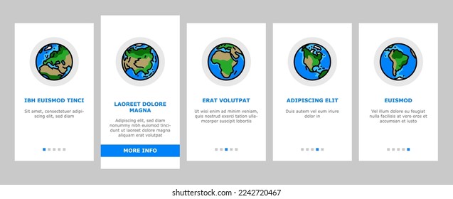 Erde Welt Planet Globus Karte an Bord mobile Vektorgrafik. Weltraum Blau, Naturgeographie, Umweltökologie, Spionagewissenschaft, Weltmeer-Blaue-Erde-Planet Illustration