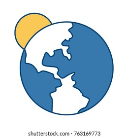 Earth world symbol