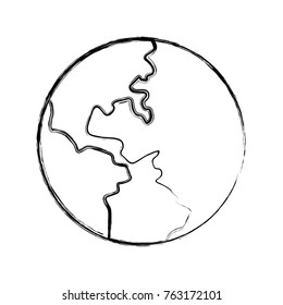 Earth world symbol