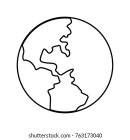 Earth world symbol