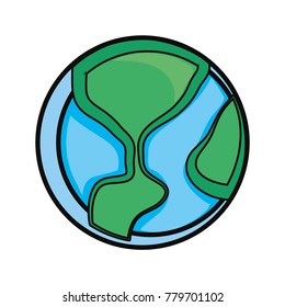 Earth world symbol