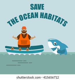 Earthday illustration template Template