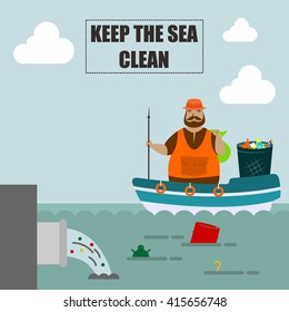 Earthday illustration template Template