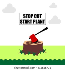 Earthday illustration template Template