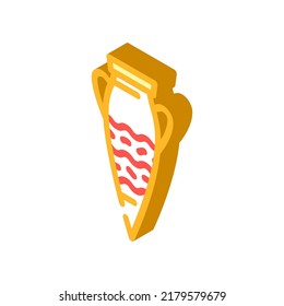 earthenware amphora isometric icon vector. earthenware amphora sign. isolated symbol illustration