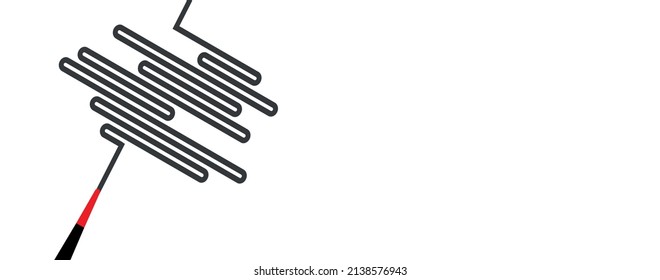 Earthquake background. seismogram for seismic measurement.