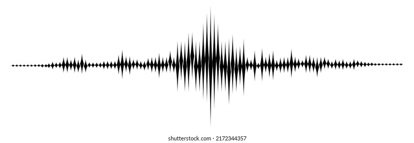 Earthquake background. seismogram for seismic measurement.